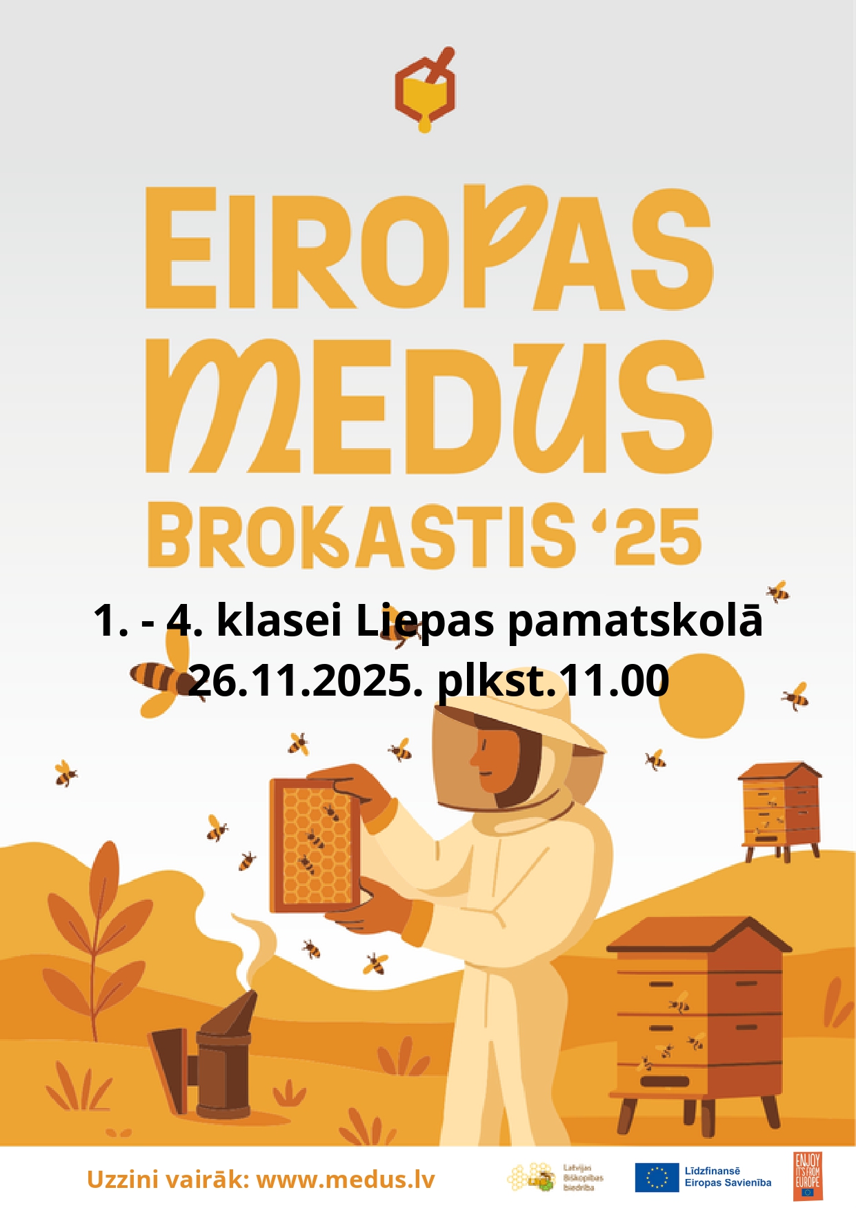 Eiropas medus dienas 26.11.2025.
